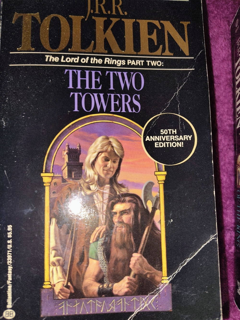 JRR Tolkien Books 3 And 4 Lord Of The Rings Collection - Picture 2 of 4